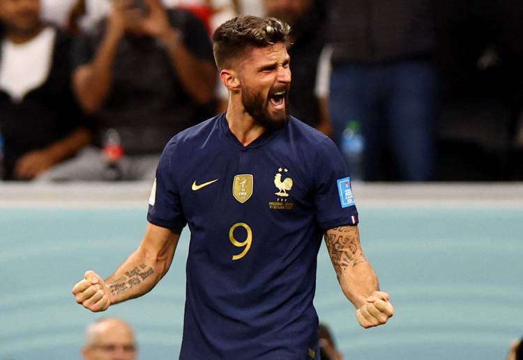 Olivier Giroud jadi salah satu striker unggulan di kualifikasi Euro 2024