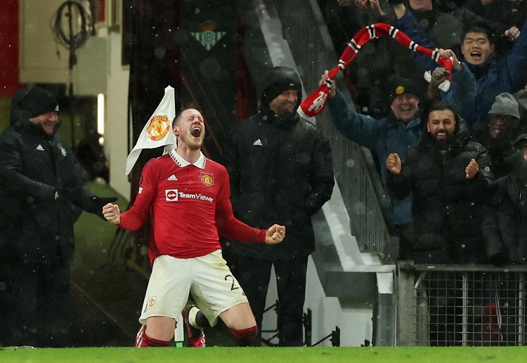 Wout Weghorst successfully scored a goal against Real Betis in Europa League Round of 16