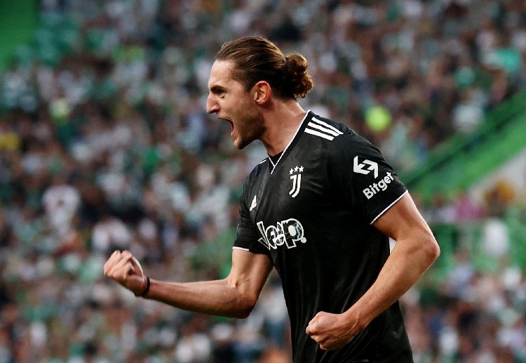 Juventus midfielder Adrien Rabiot is expected to score more goals against Napoli in Serie A