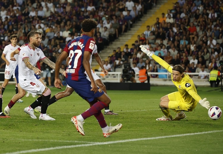 Barcelona defeated Sevilla in La Liga as Sergio Ramos scored an unexpected own goal