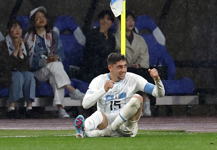 Federico Valverde is now preparing for Uruguay's international football match against Colombia