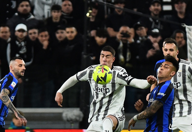 Juventus đang xếp ngay sau Inter trên BXH Serie A với 2 điểm ít hơn