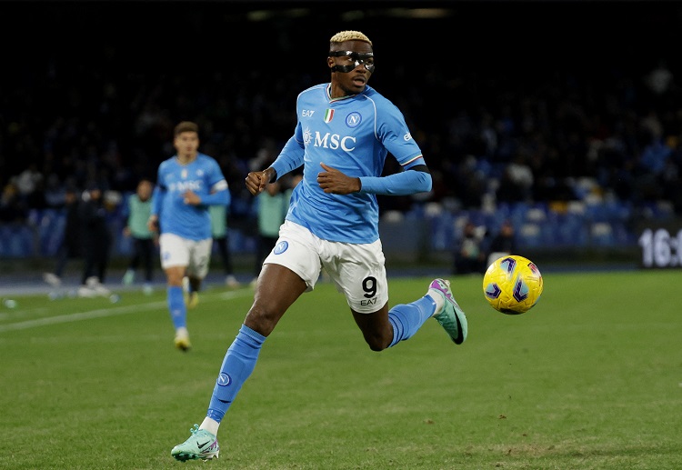 Victor Osimhen will play a crucial role in Napoli's Serie A encounter against AS Roma