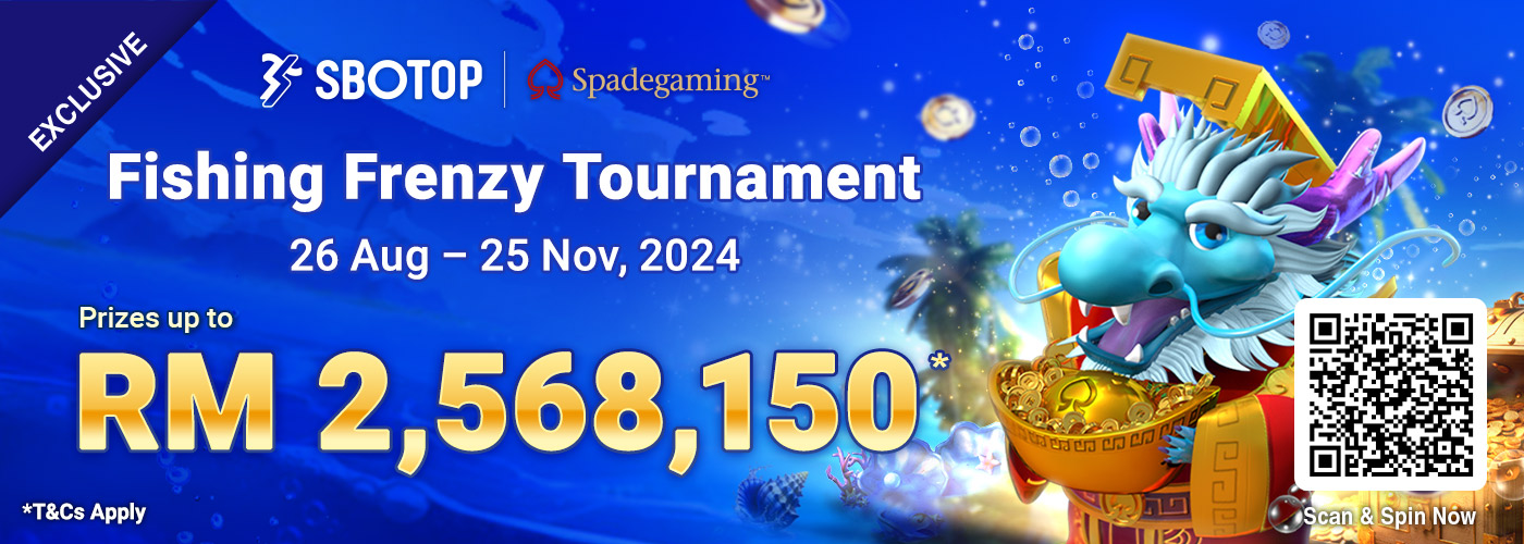 SPADEGAMING FISHING FRENZY TOURNAMENT