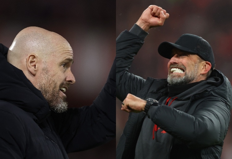 Erik ten Hag and Jurgen Klopp will meet at Old Trafford for their FA Cup match