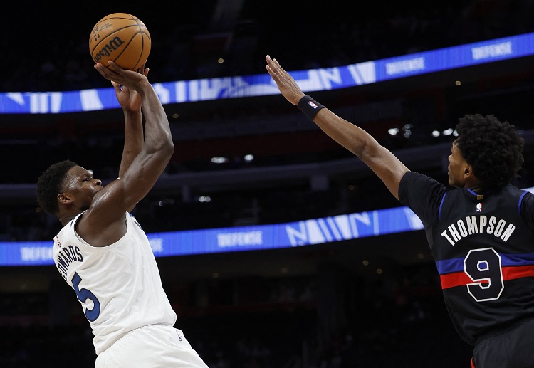 Anthony Edwards produced NBA highlights during Minnesota Timberwolves' game against Phoenix Suns