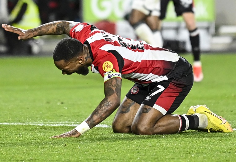 Ivan Toney will be determined to help Brentford take all three points against the Seagulls at home in the Premier League