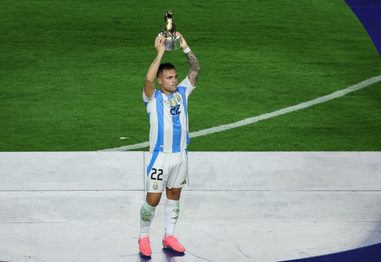 Argentina's Lautaro Martinez scored the title-clinching winner in the Copa America final