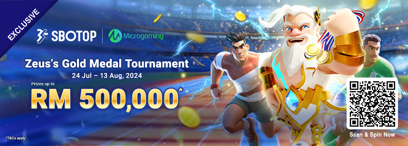 Microgaming Zeus’s Gold Medal Tournament
