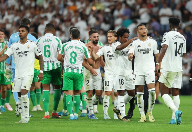 Skor akhir La Liga: Real Madrid 2-0 Real Betis