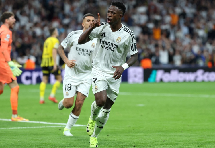 Vinicius Junior cetak hattrick di Liga Champions UEFA