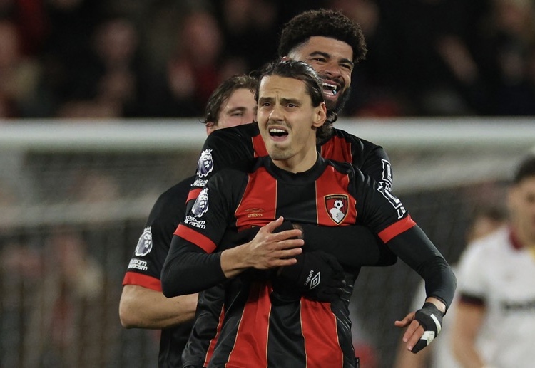 Premier League: Bournemouth vươn lên vị trí thứ 6