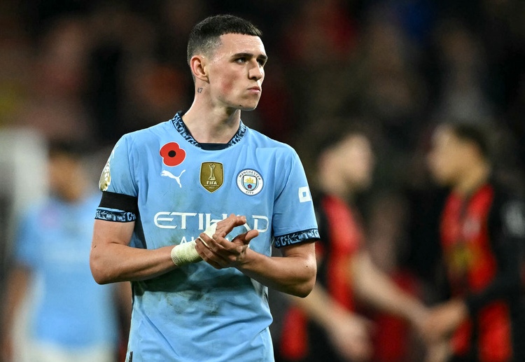 Premier League: Phil Foden didn't p[lay for Manchester City against Juventus in the Champions League