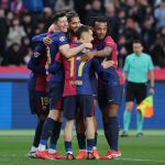 Lewandowski đã ghi được 23 bàn ở La Liga 2024/25