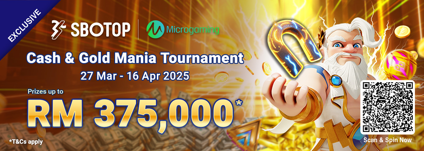 Microgaming Cash and Gold Mania Tournament