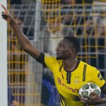 德甲联赛 状态火热的吉拉西是多特蒙德的锋线尖刀，他在上一场对阵巴萨的比赛中攻入了三球。