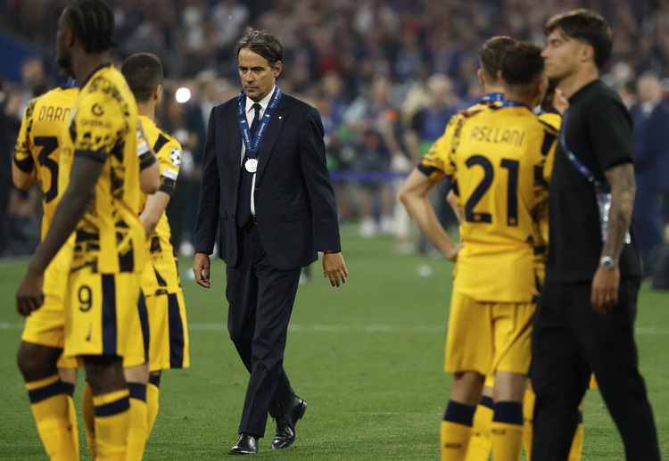 意甲联赛 国际米兰主帅西蒙尼·因扎吉即将执教沙特劲旅利雅得新月。