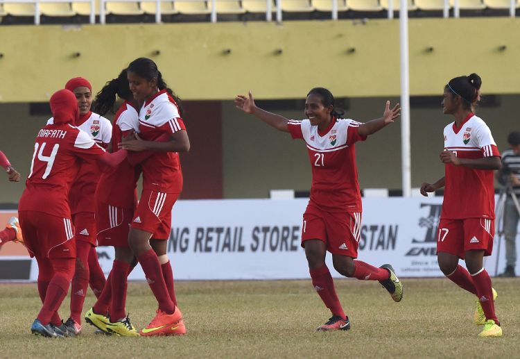 Vòng loại Asian Cup 2026 nữ: Nữ Malvies vẫn rất lép vế so với nữ Việt Nam