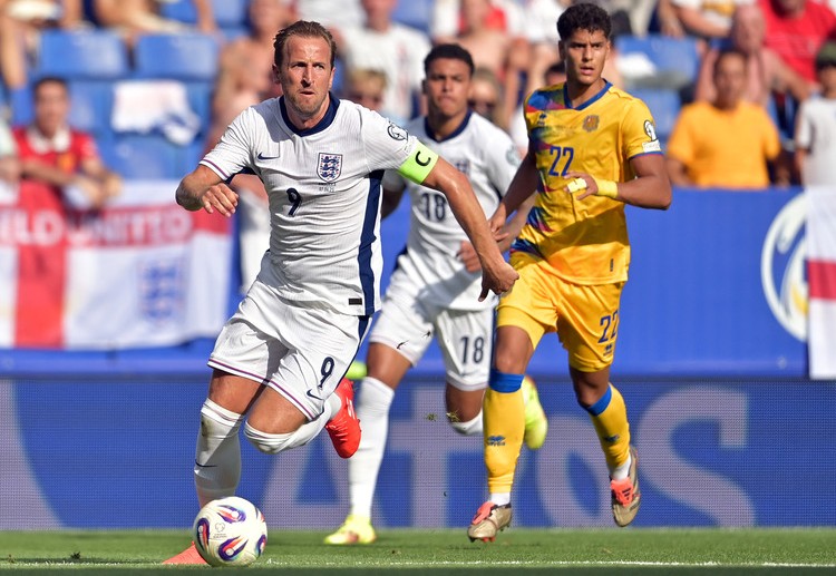 世界杯预选赛 英格兰在客场以1比0击败安道尔，凯恩攻入制胜一球