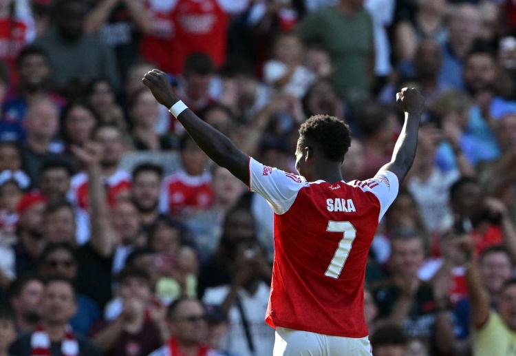 부카요 사카는 부상을 당해 아스널의 프리미어리그 리버풀 전에 결장할 것으로 예상된다.