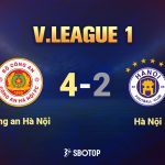 V.League 1: Công An Hà Nội có một trận đấu hiệu quả