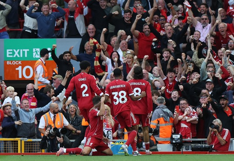 Dominik Szoboszlai bawa timnya memenangkan pertandingan Premier League
