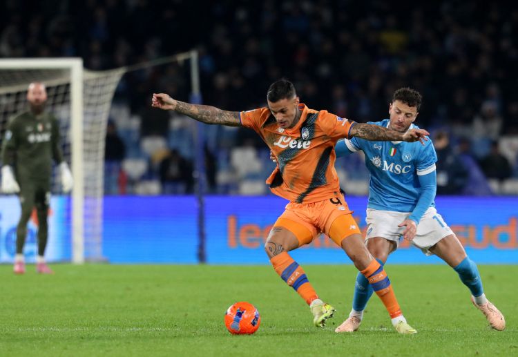 意甲联赛   虽然斯卡马卡在下半场为亚特兰大追回一球，但最终仍无法改变败局。