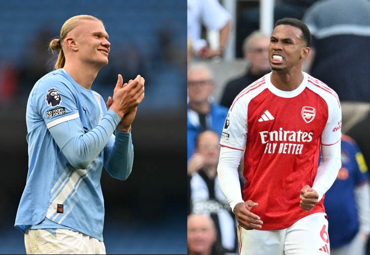 Erling Haaland and Gabriel Magalhães rank among the Premier League's standout performers this season