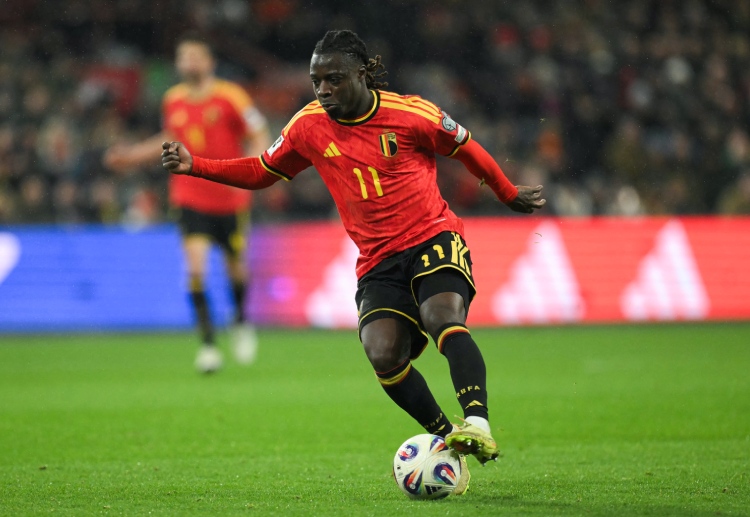 世界杯预选赛 多库延续本赛季火热状态，在比赛中攻入两球，助力比利时主场7比0大胜列支敦士登。