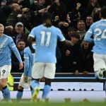 欧冠联赛 挪威前锋哈兰德在上周末的英超比赛中梅开二度，跻身英超史上为数不多的双响球员之列