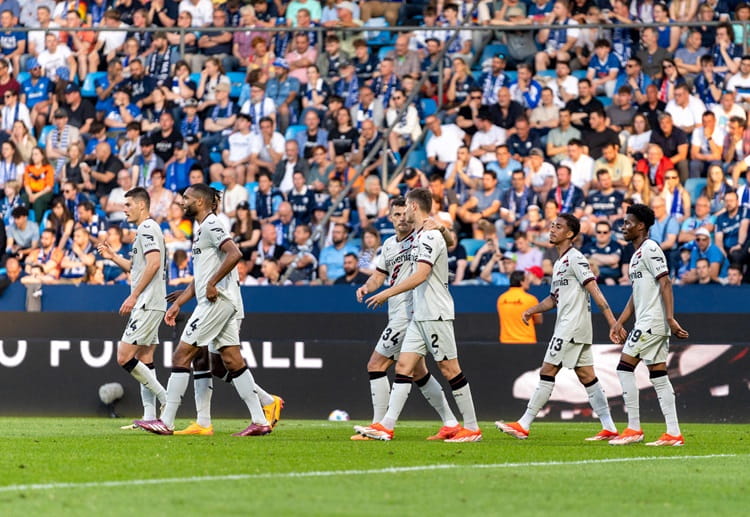 바이엘 레버쿠젠은 지금까지 분데스리가 시즌에서 9승 2무 5패를 기록 중이다.