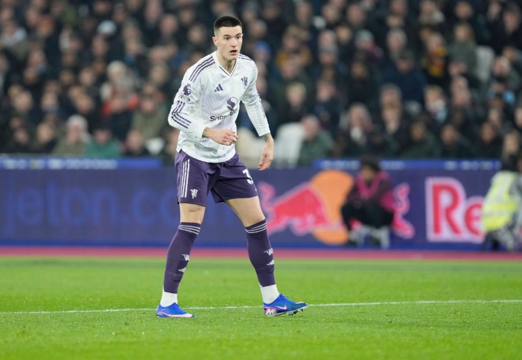 Manchester United's Benjamin Sesko has now scored six goals in the Premier League