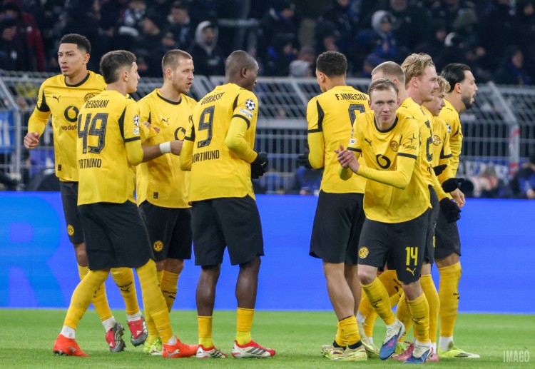 Borussia Dortmund are currently sitting on the second spot of the Bundesliga table