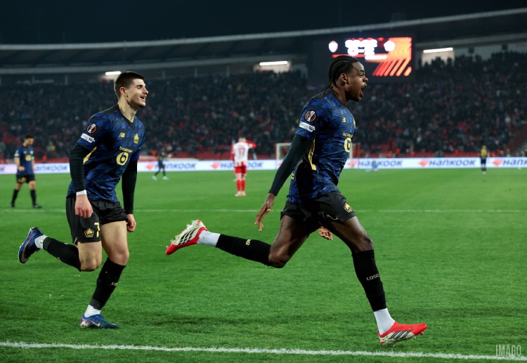 欧洲联赛  客场作战的里尔2比0击败红星，将总比分反超为2比1，惊险挺进下一轮。