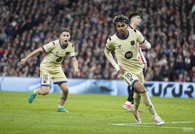 Lamine Yamal incar gelar Liga Champions UEFA musim ini