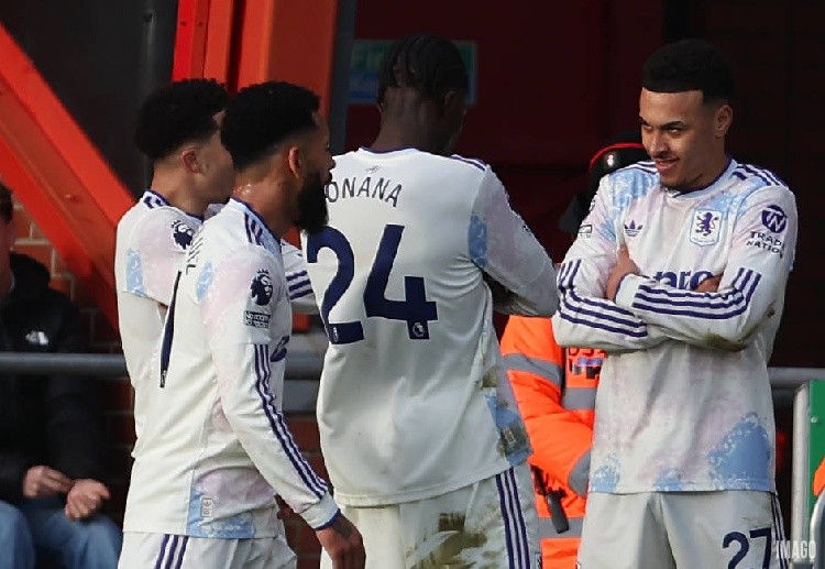 英超联赛 维拉的罗杰斯本赛季已入8球并助攻5次，他将继续在锋线担当重任。