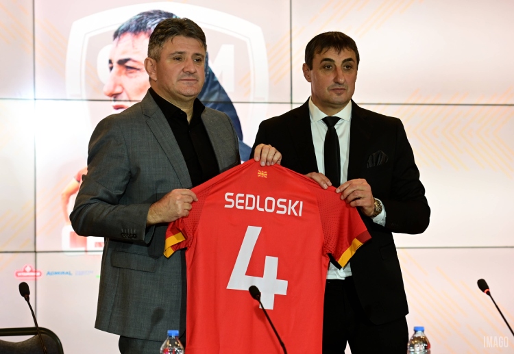 North Macedonia’s World Cup 2026 play-off against Denmark will be the first real test for newly appointed Goce Sedloski