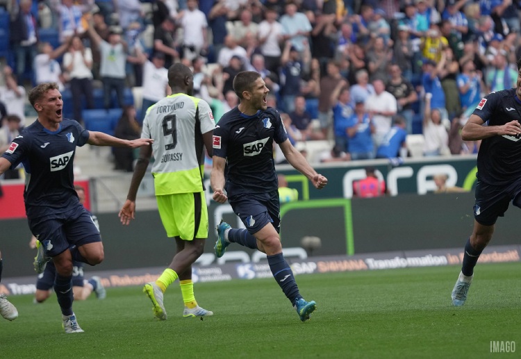 德甲联赛 克拉马里奇两度主罚点球破门，帮助霍芬海姆2比1战胜多特蒙德。