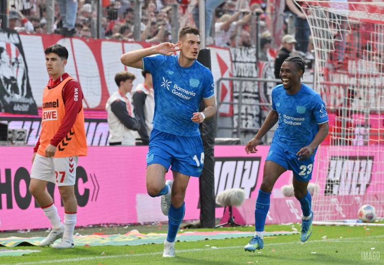 Patrik Schick is Bayer Leverkusen’s leading scorer in the Bundesliga for a second consecutive campaign