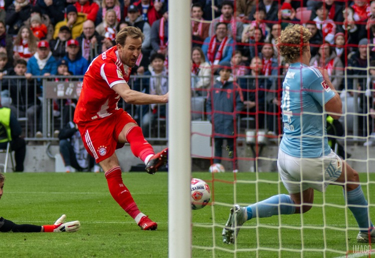 德甲联赛 冲击本赛季第40球的拜仁前锋哈里·凯恩预计将首发领衔锋线