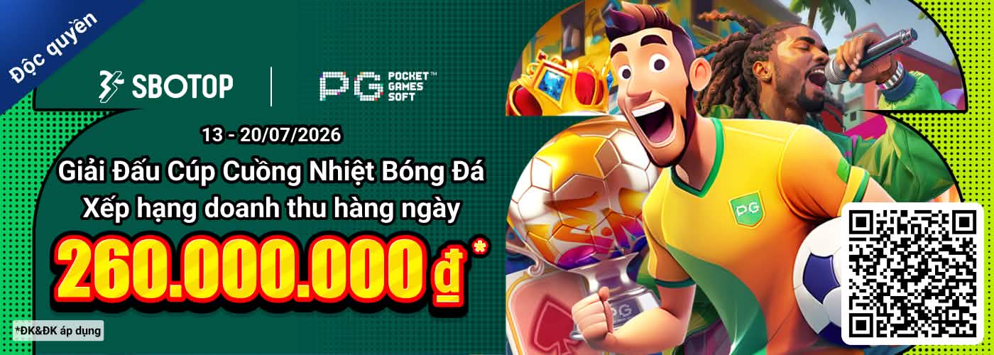 Giải Đấu Cúp Cuồng Nhiệt Bóng Đá PG Soft
