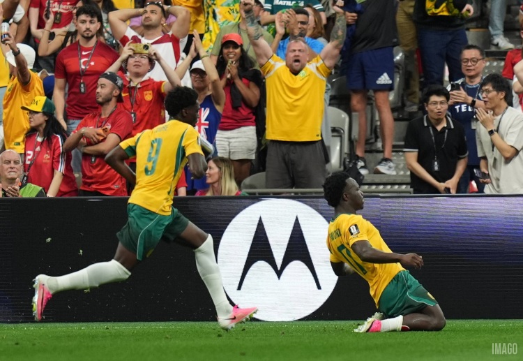 Nestory Irankunda has given Australia an early lead during their World Cup 2026 match vs Turkey