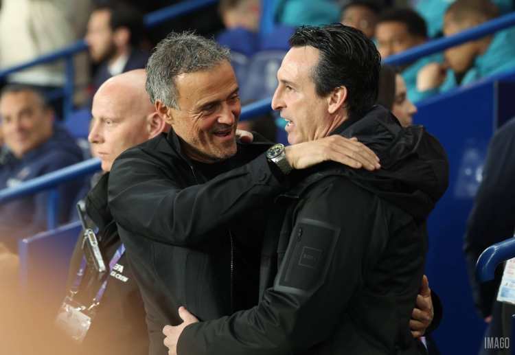 Luis Enrique and Unai Emery lead their teams into the UEFA Super Cup